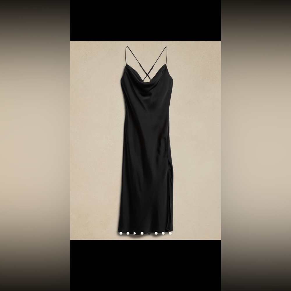 Banana republic midi slip dress NWT
